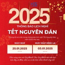 Thông báo nghỉ Tết Nguyên đán Ất Tỵ 2025